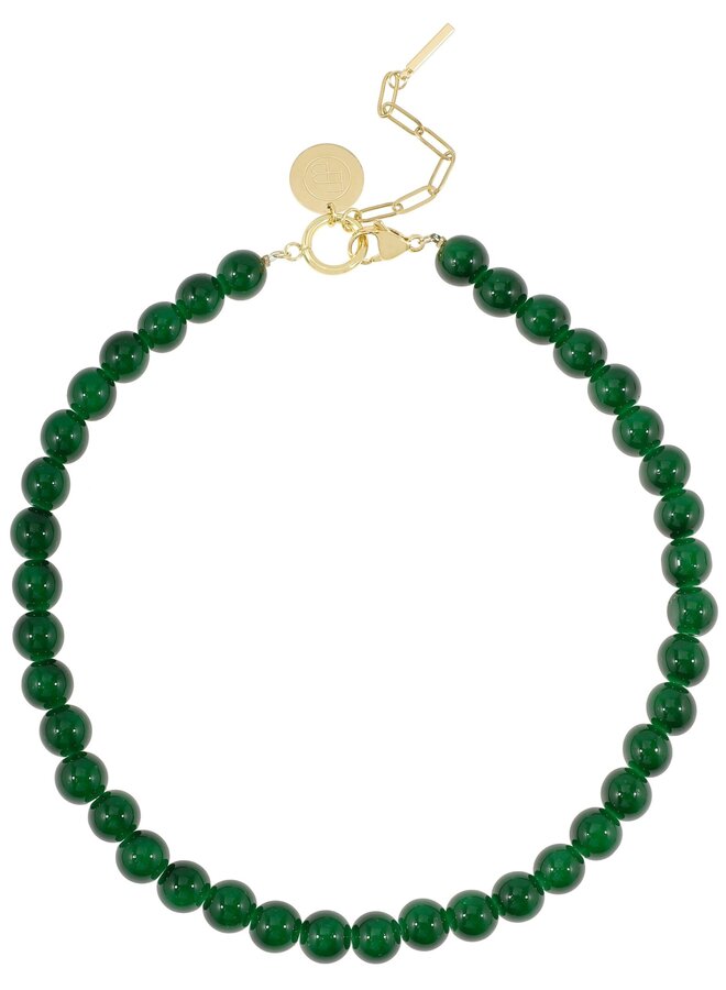 Ellen beekmans gemstone ketting groen