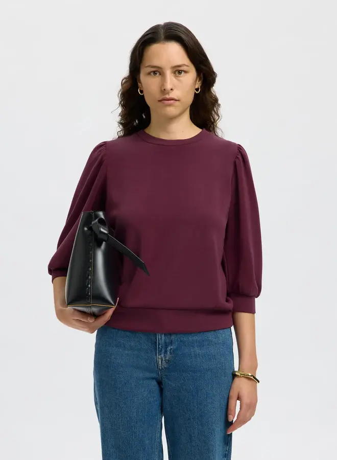 SF tenny 3/4 sweat top noos fig