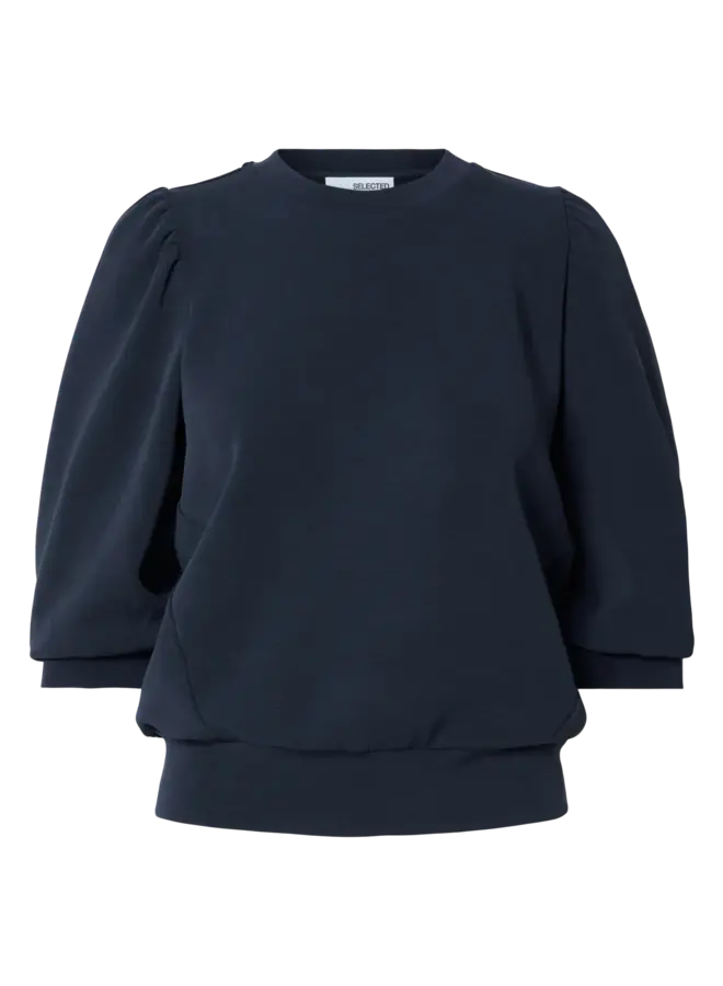 SF tenny 3/4 sweat top noos dark sapphire
