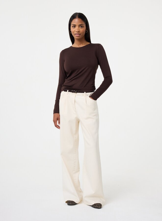 Knit-ted zoe top choco
