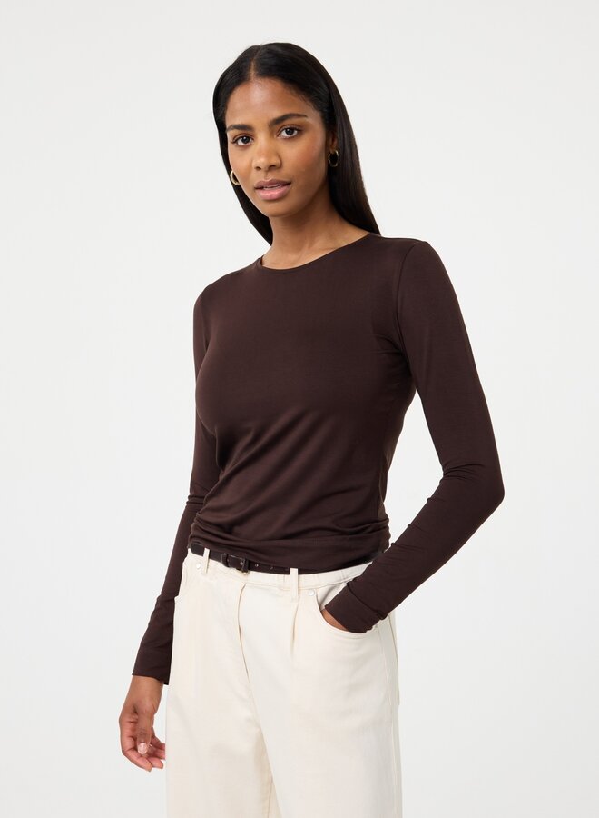 Knit-ted zoe top choco