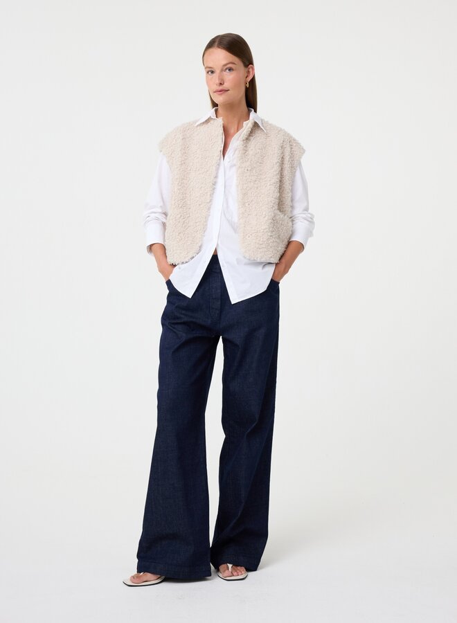 Knit-ted joshie jacket creme