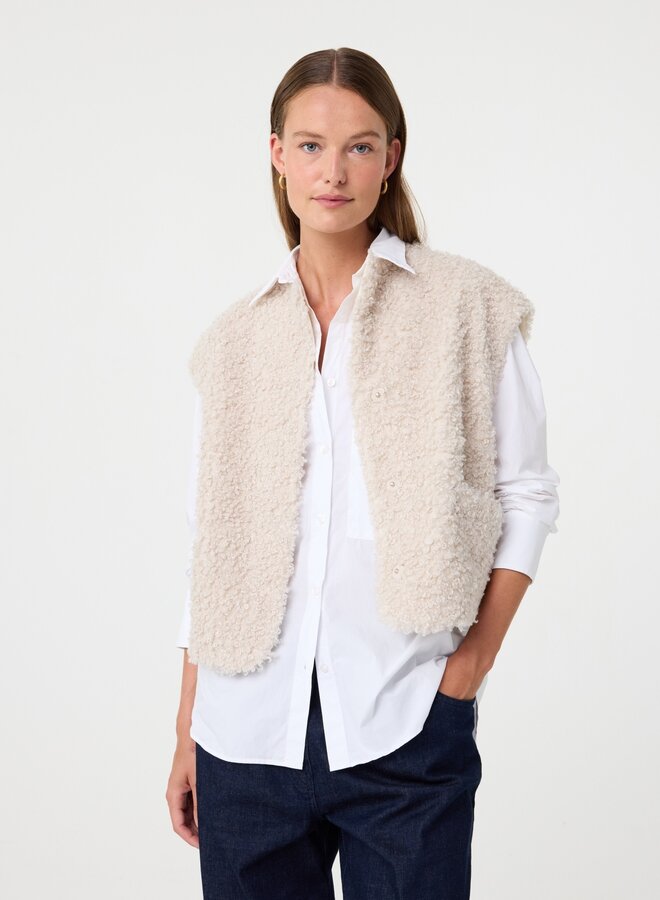 Knit-ted joshie jacket creme