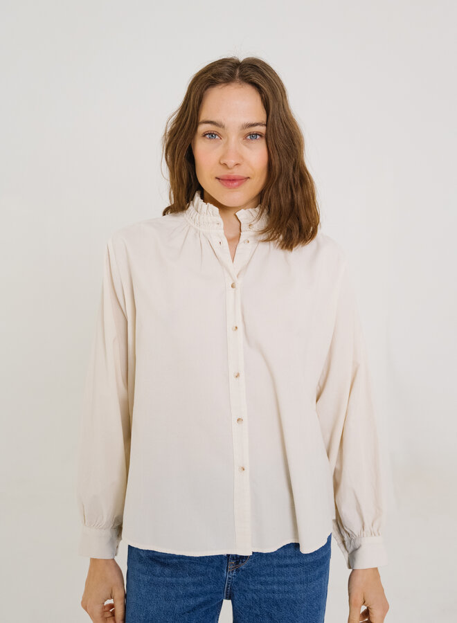 Sacrecoeur blouse soline/snow ecru