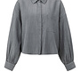 YAYA long sleeve blouse with pocket grey