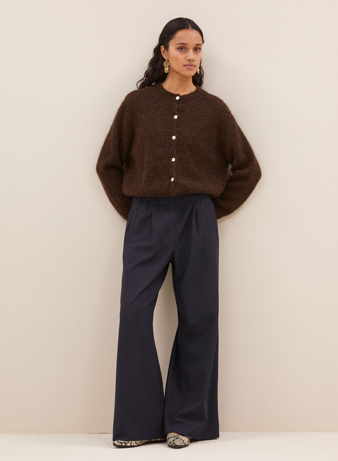 BY BAR cleo cardigan deep brown