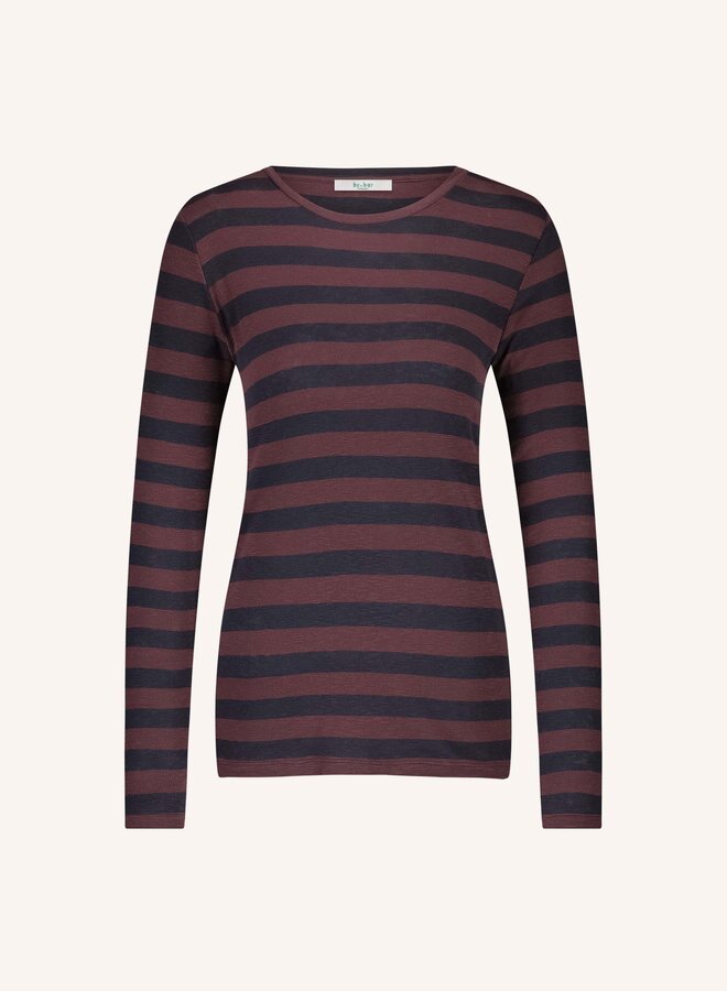 BY BAR Is big stripe top merlot