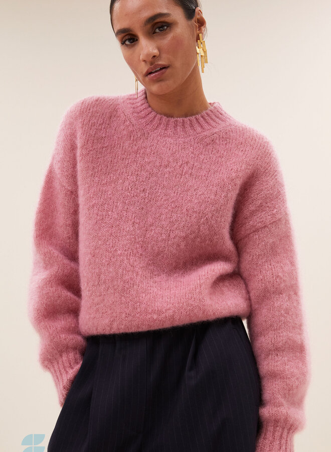 BY BAR sonny pullover ash rose