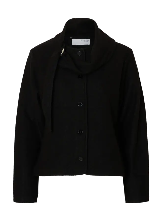 SF darla ls knit jacket black