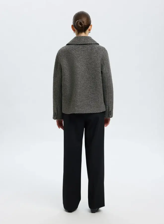 SF noos alma boucle lano jacket noos grey