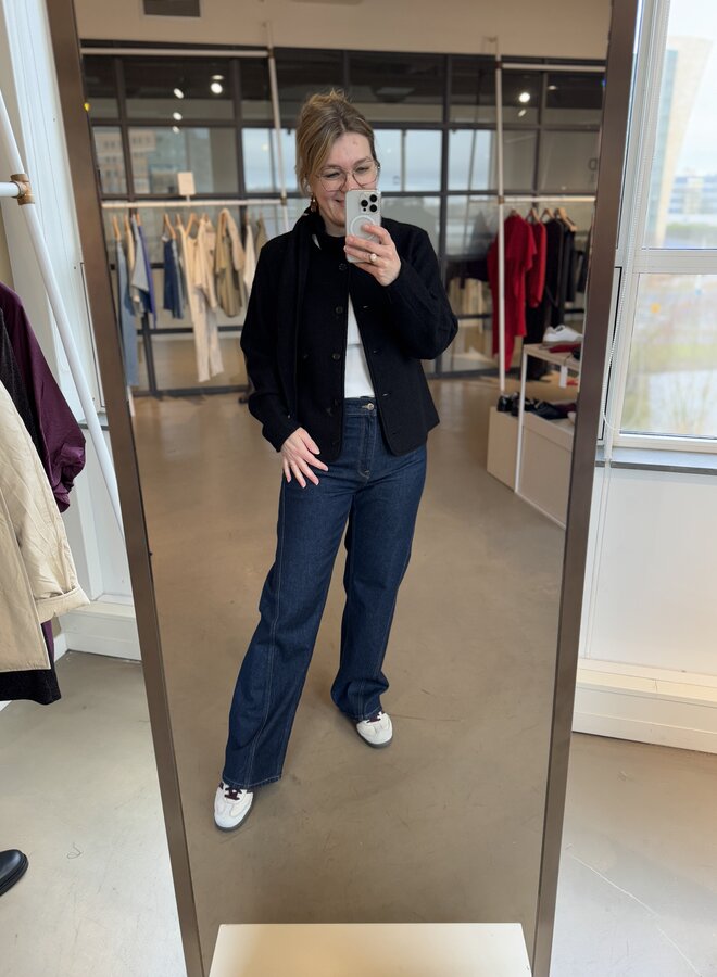 SF darla ls knit jacket black