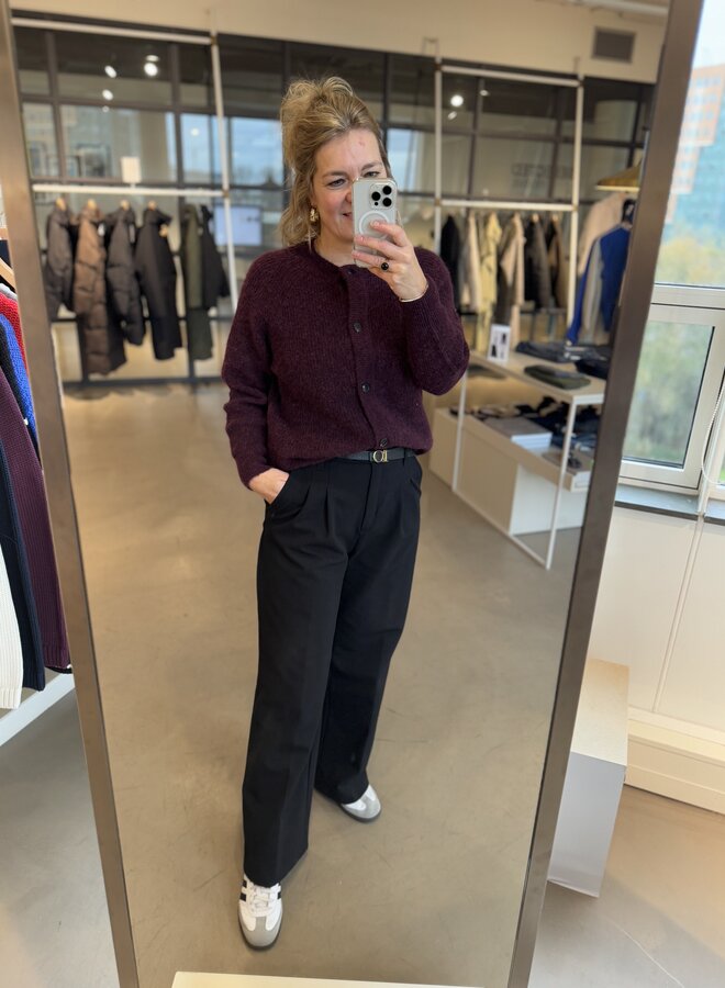 SF lulu short cardigan noos fig