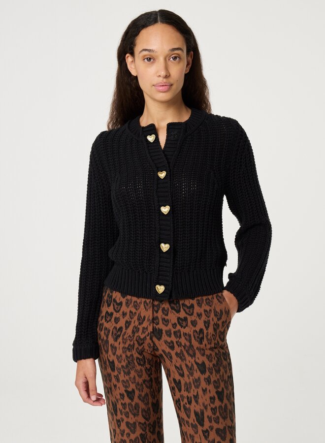Fabienne C. sun cardigan black