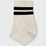 10days socks 2 stripes soft white melee