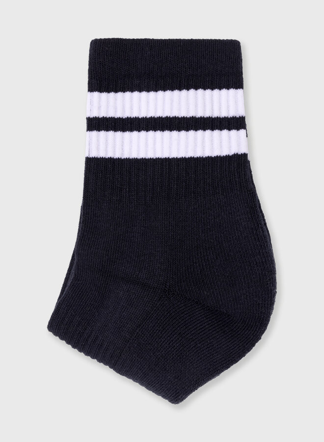 10days socks 2 stripes dark navy