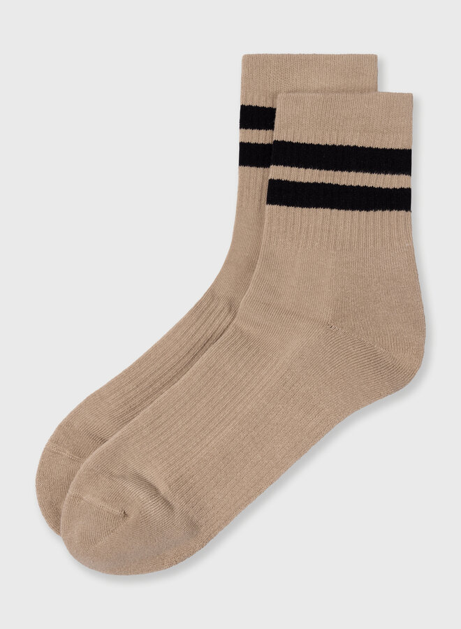 10days socks 2 stripes earth