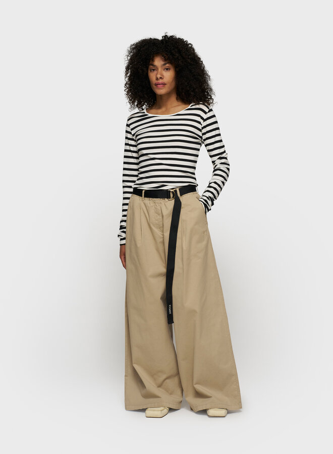 10Days wide pants twill earth