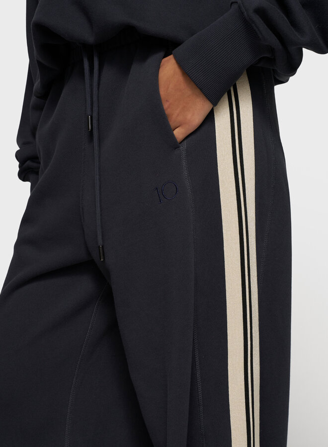 10DAYS western jogger tape navy