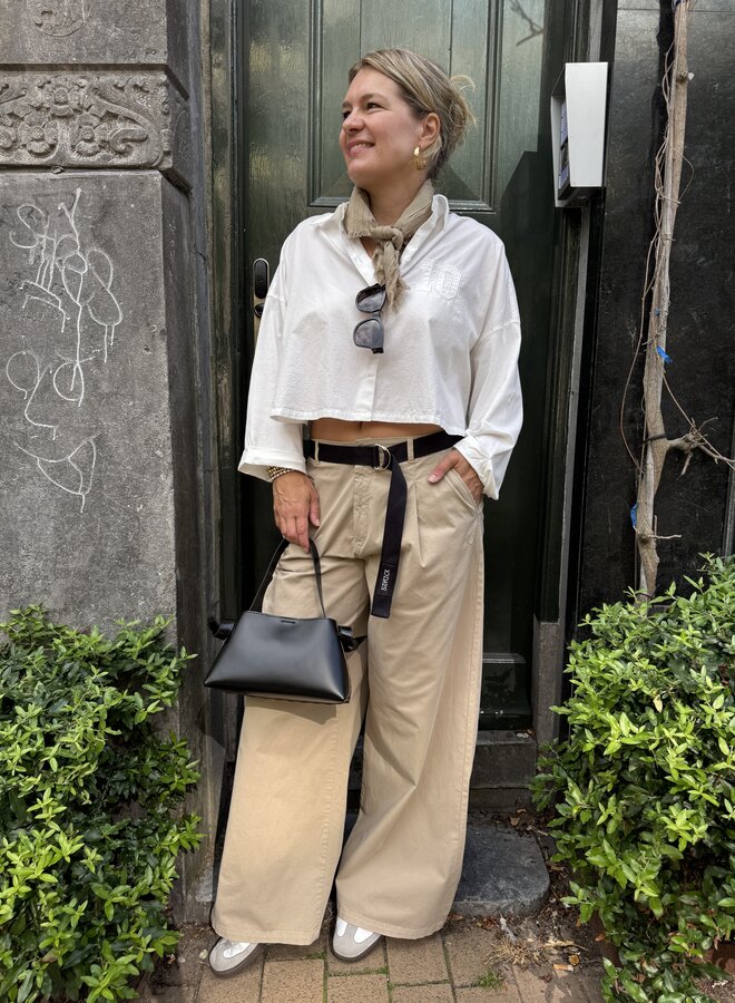 10Days wide pants twill earth