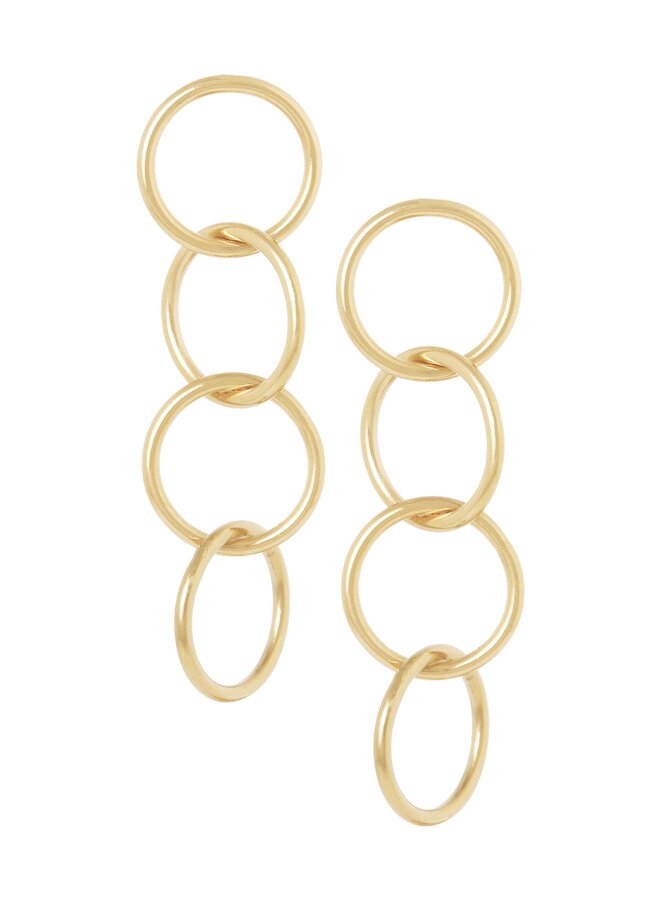 Ellen beekmans oorstekers open circkels (7cm)