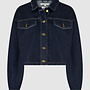 Circle bobbi denim jacket indigo