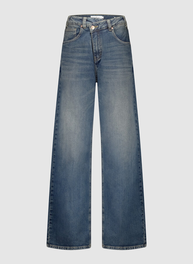 Circle april dnm jeans snowstorm blue