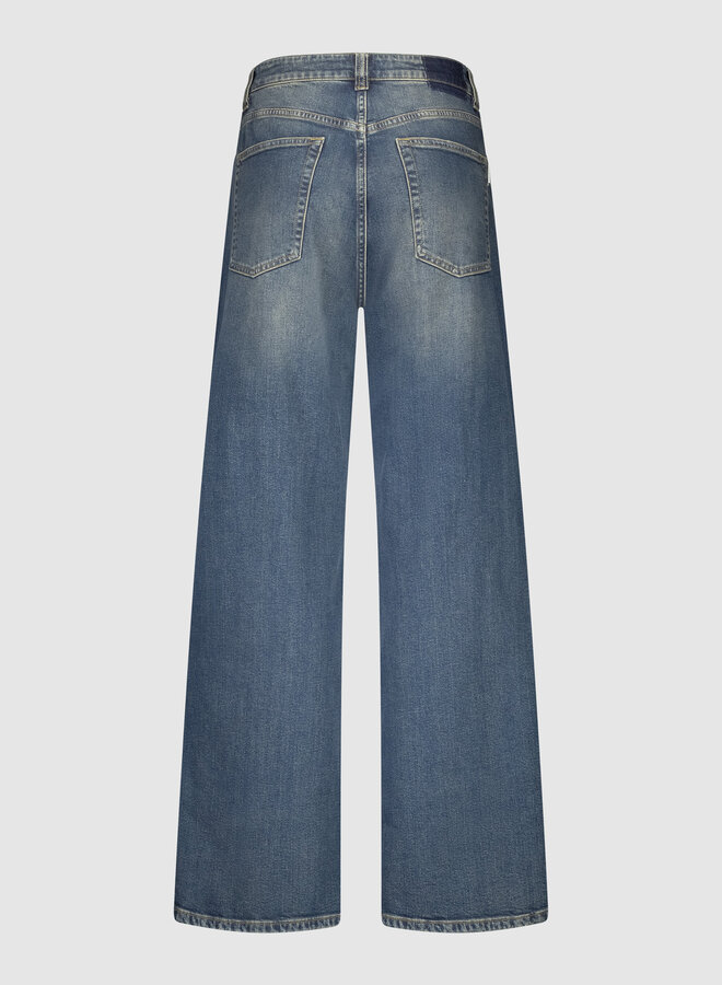 Circle april dnm jeans snowstorm blue