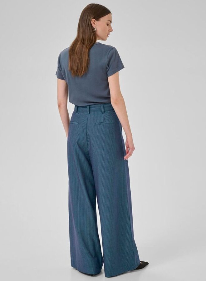 MEW vitta high wide pant dark slate