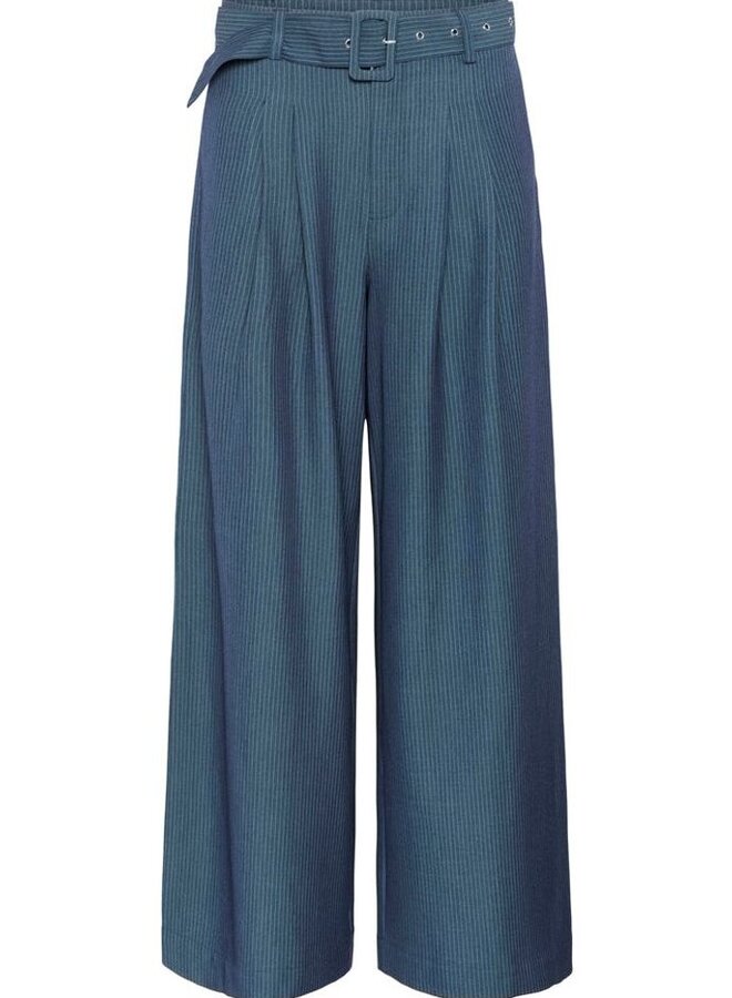 MEW vitta high wide pant dark slate