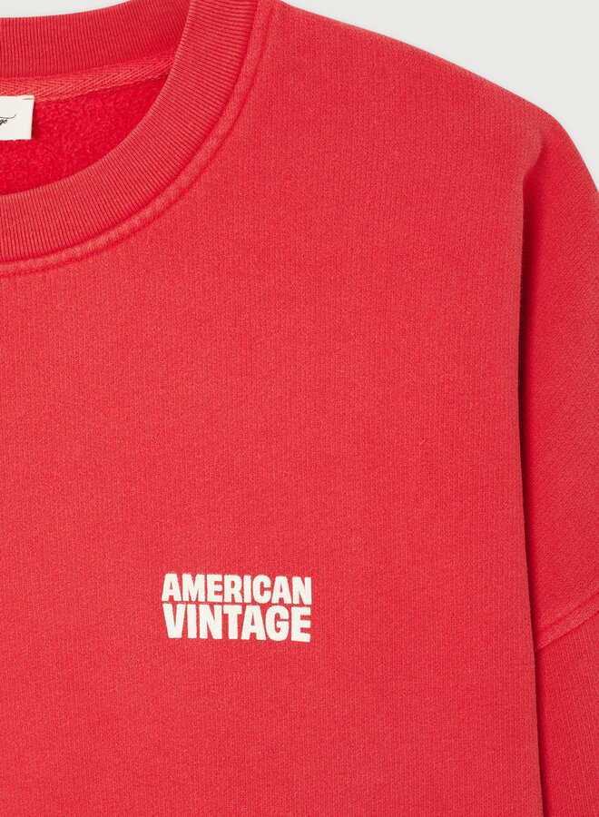 American V. PLI03C sweater volcan