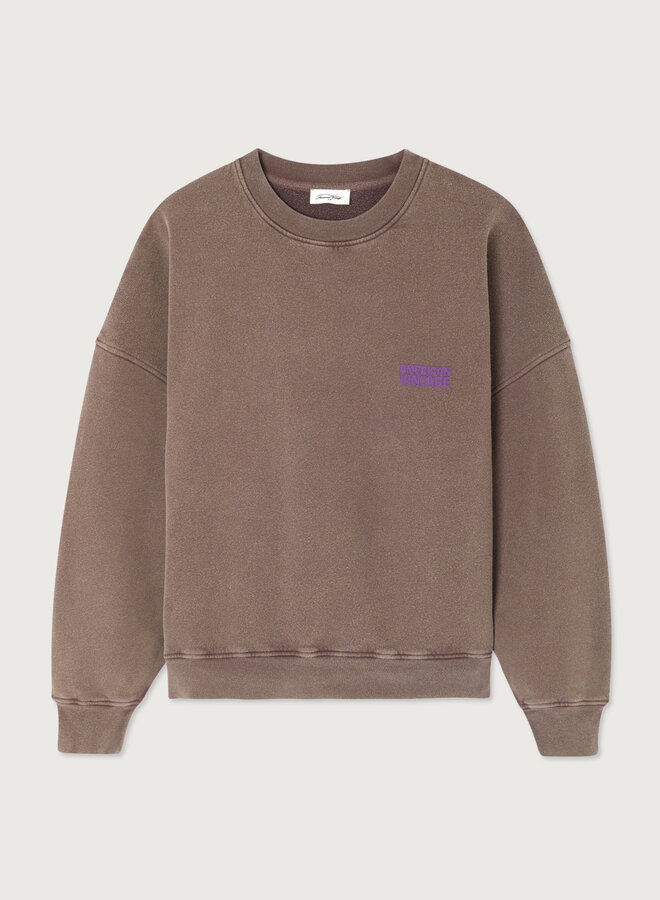 American V. PLI03C sweater chataignier