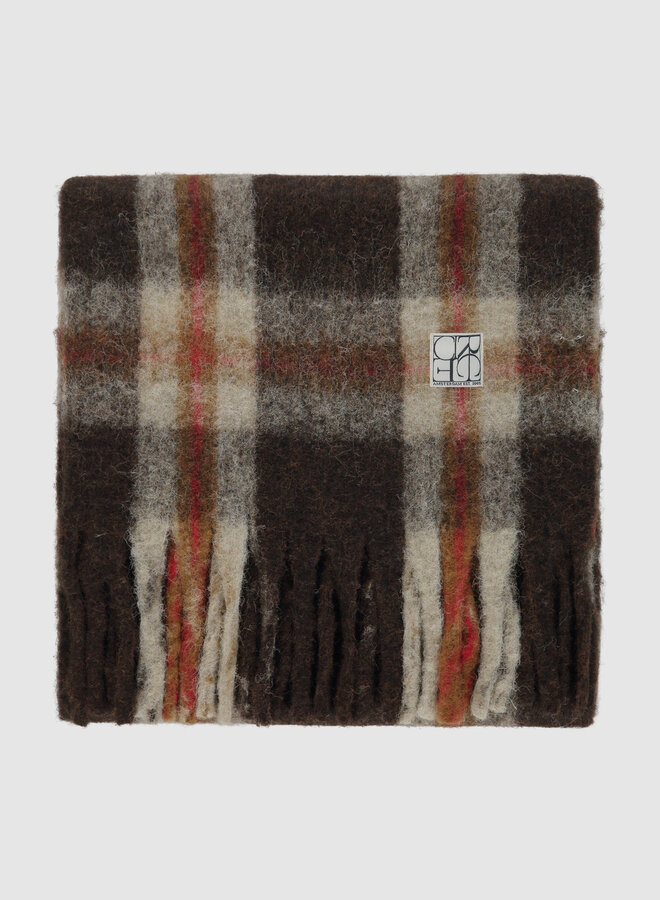 Circle milan scarf caramel