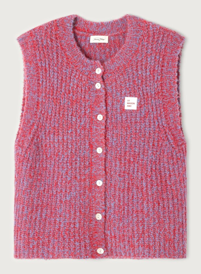 American V. east19 gilet vest piment mouline