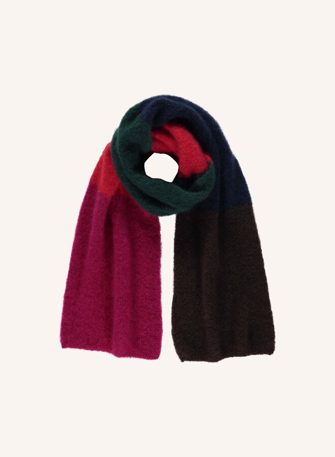 By Bar leah multi striped scarf