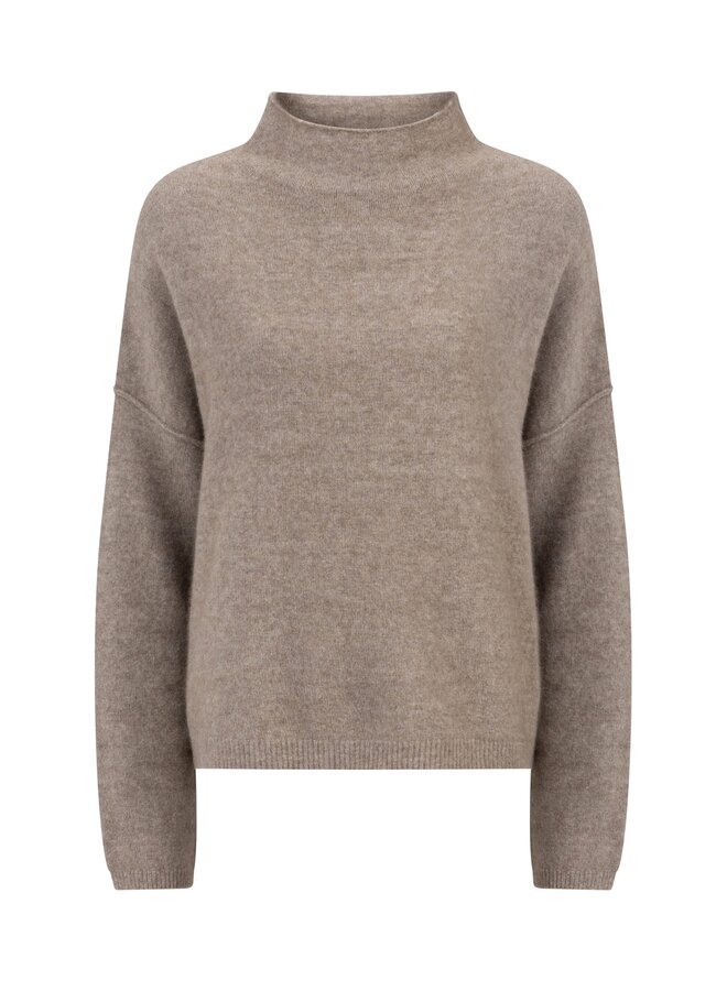 Knit-ted kim pullover sand