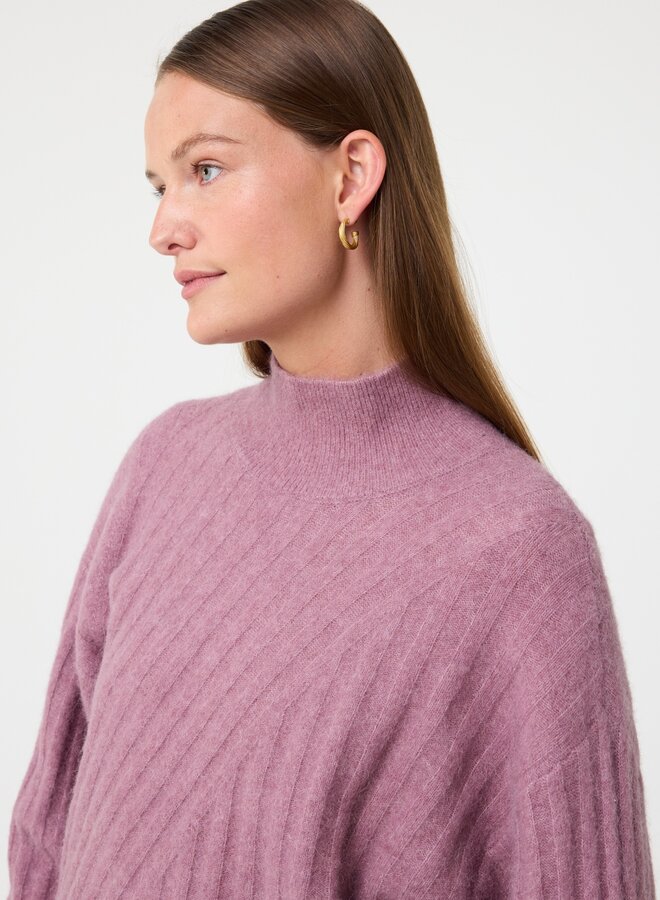 Knit-ted cecily pullover lilac