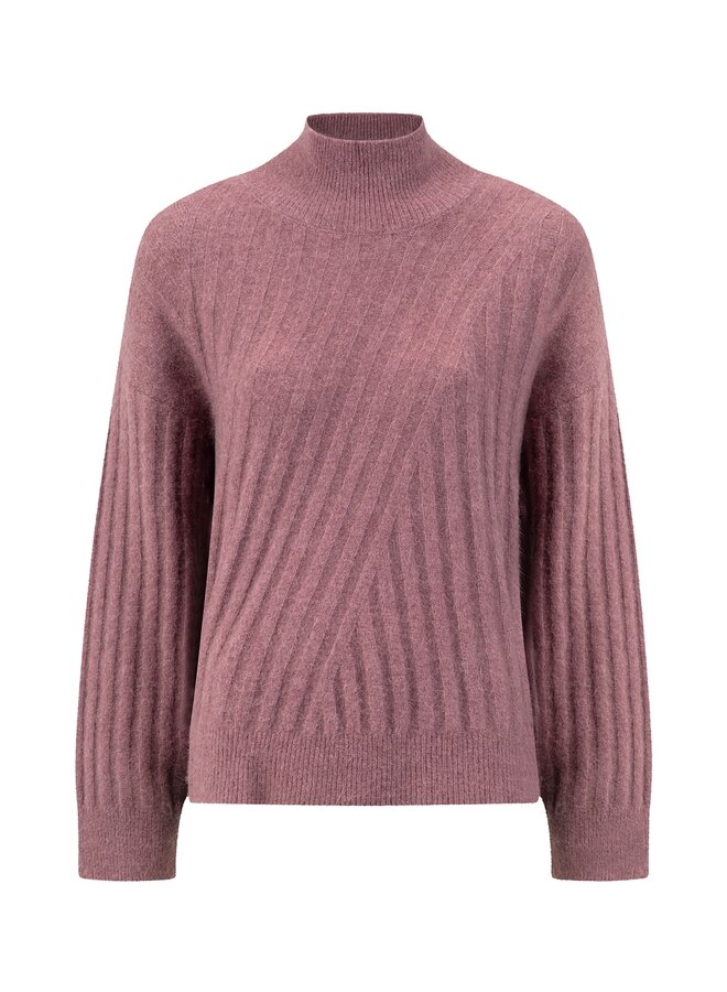 Knit-ted cecily pullover lilac