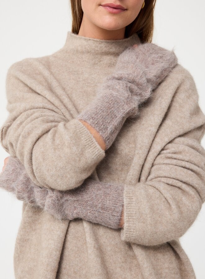 Knit-ted kim pullover sand