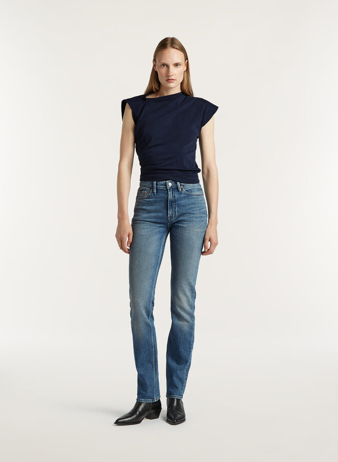 Denham mizuki hadden jeans mid blue
