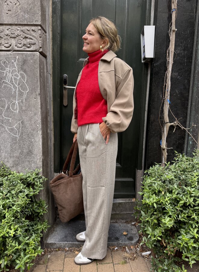 Second F. dexa jacket mid brown