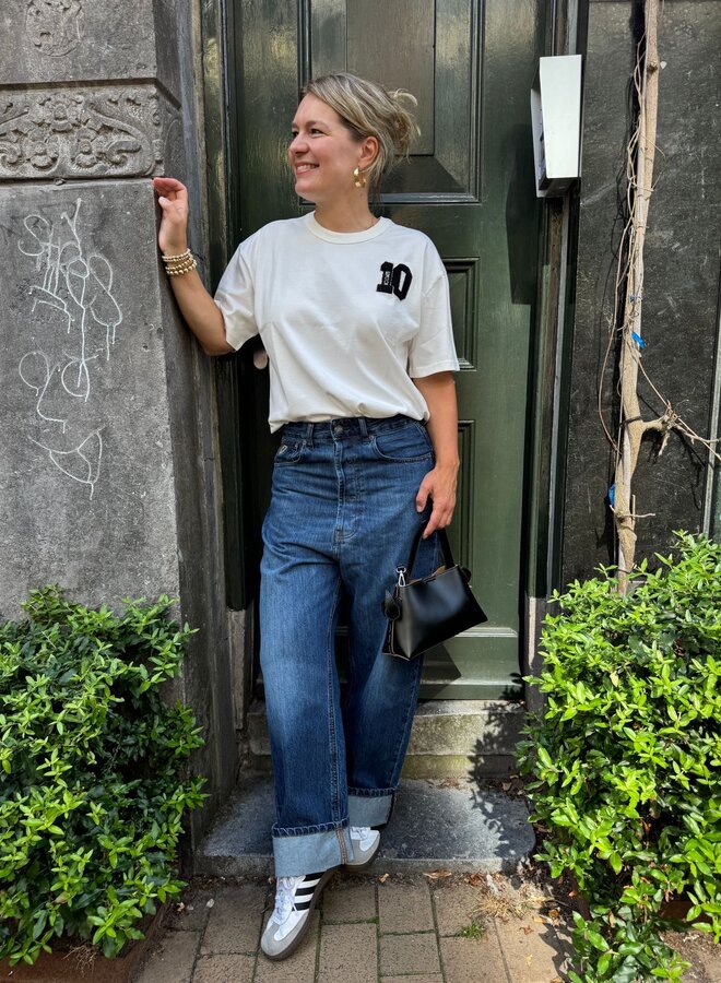 10days thick cotton tee 10 ecru