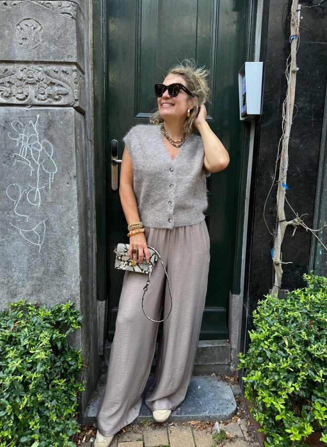 Knit-ted noa pants mocca