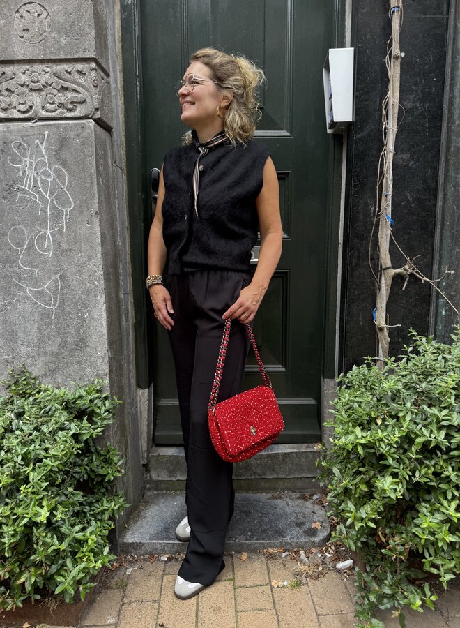 Knit-ted anne pants black