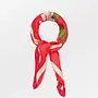 Becksöndergaard magna flower sia scarf adreline red