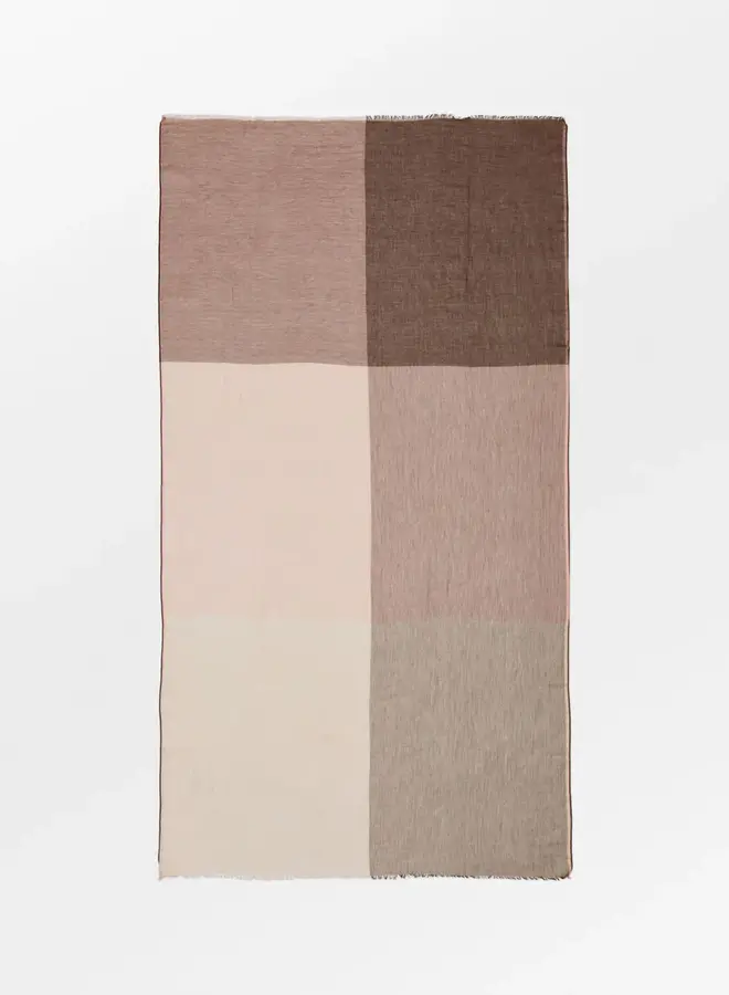 Becksöndergaard kikko cowea scarf cameo rose