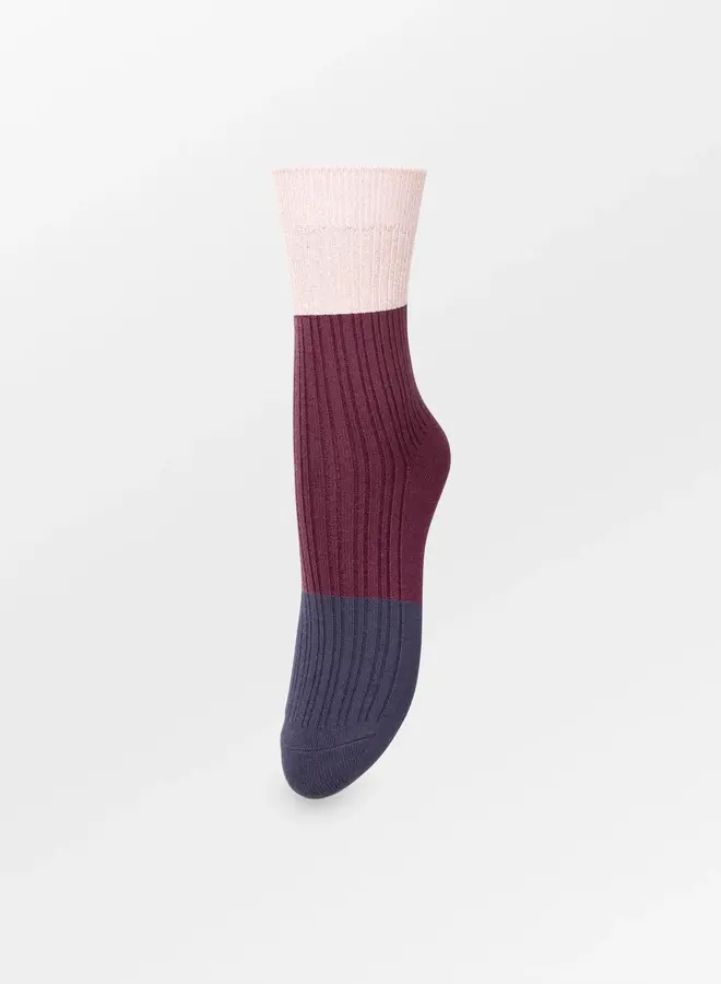 Becksöndergaard colourblock bam sock