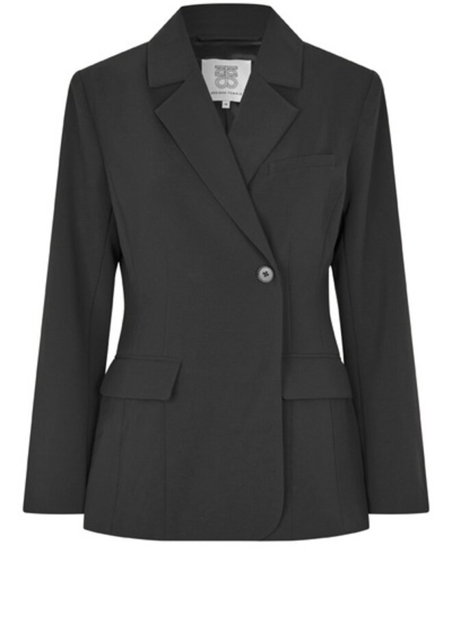 Second F. fique fitted blazer black