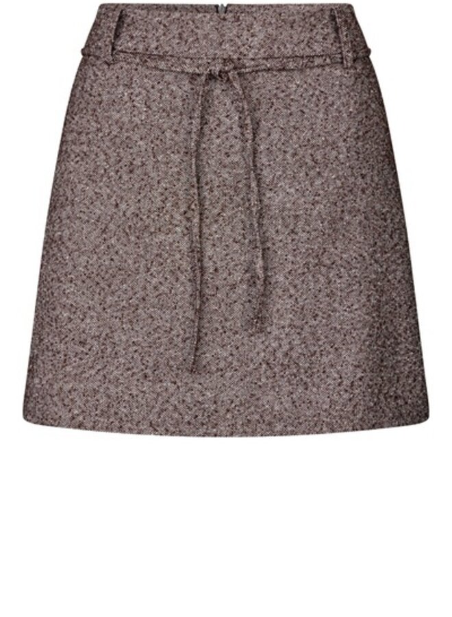 Second F. arbor skirt chocolate plum