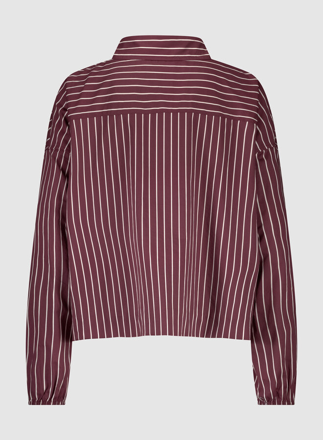 Circle yana blouse aubergine
