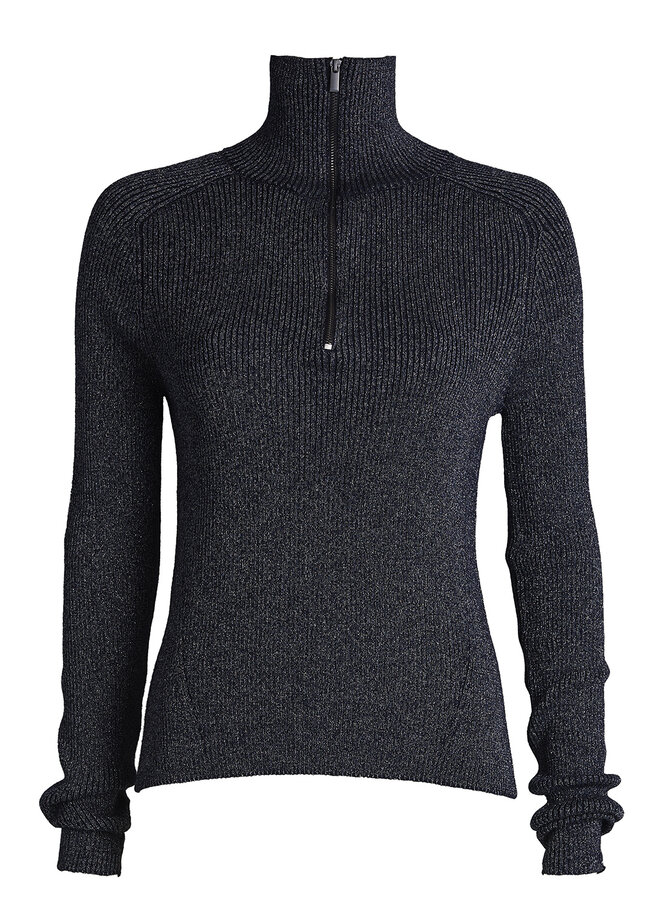 Fds suzy lurex knit navy